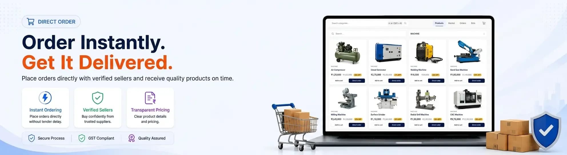 Digital procurement and B2B marketplace banner 3 on PEM - Private E-Marketplace